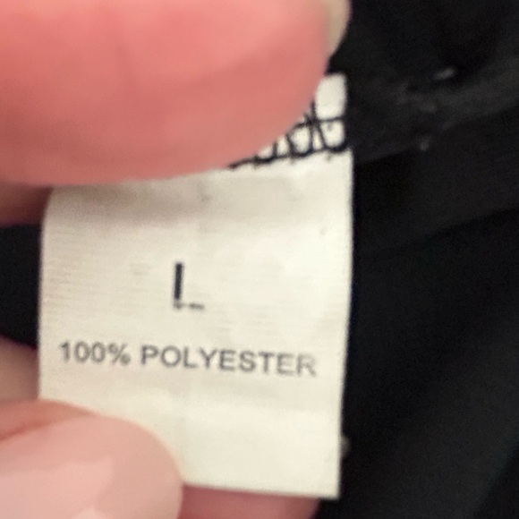 Russell short- sleeved polo, size large, black. Great used condition. - Picture 5 of 5